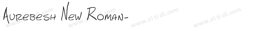 Aurebesh New Roman字体转换